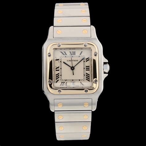 cartier santos 100 galbee|santos cartier galbee for sale.